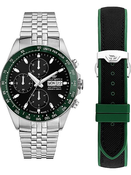 PHILIP WATCH UHREN Chronograph Philip Watch Herren-Uhren-Sets Analog Automa günstig online kaufen