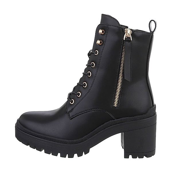 Ital-Design Damen Schnürschuhe Freizeit Schnürstiefelette (84338046) günstig online kaufen