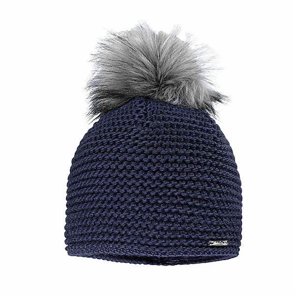 CAPO Bommelmütze Grobstrick, unifarben, gefüttert günstig online kaufen