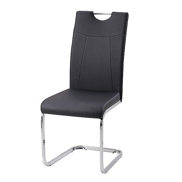 HTI-Living Esszimmerstuhl Esszimmerstuhl Schwarz Kunstleder Kelly günstig online kaufen