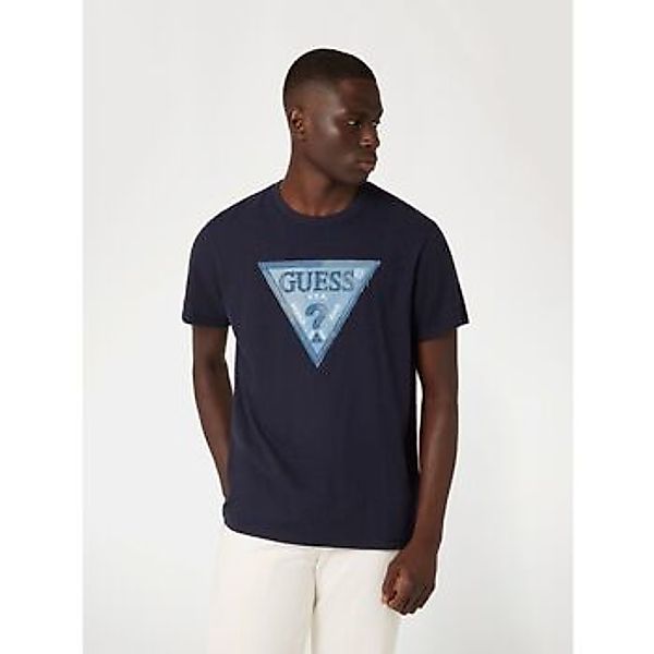 Guess  T-Shirt T-shirt  Triangle Patch günstig online kaufen