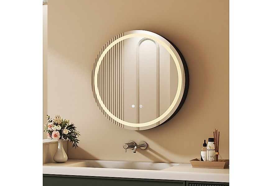 WDWRITTI Spiegelschrank Bad mit Beleuchtung Badezimmerspiegelschrank mit LE günstig online kaufen