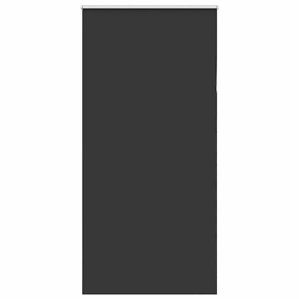 vidaXL Verdunkelungsrollo Schwarz 95x230 cm Stoffbreite 90,7 cm 4010945 günstig online kaufen