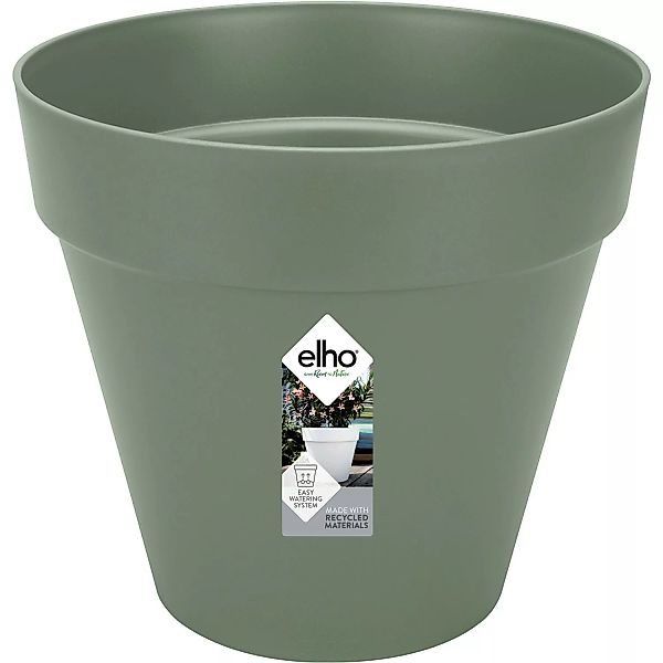 Elho Blumentopf Loft  Ø 20 cm Pistaziengrün günstig online kaufen