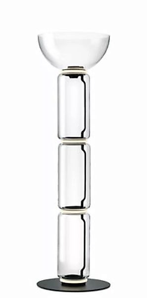 Bodenleuchte Noctambule Dôme glas transparent / LED - Ø 55 x H 190 cm - Flo günstig online kaufen