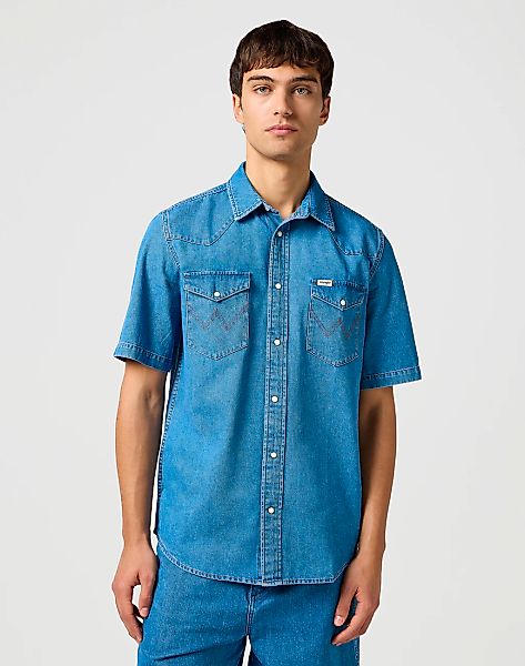 Wrangler Kurzarmhemd "Western" günstig online kaufen