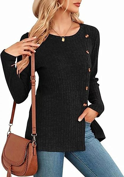 KIKI Langarmshirt Pullover für Damen, langärmelig, Tunika, Damenoberteile, günstig online kaufen