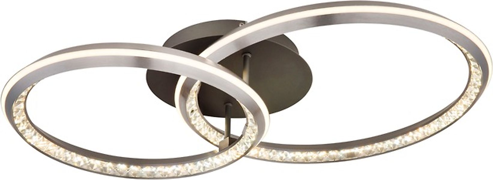 GLOBO LIGHTING Deckenleuchte »ALAINA« LED-Modul 1 Stk. warmweiß - kaltweiß günstig online kaufen