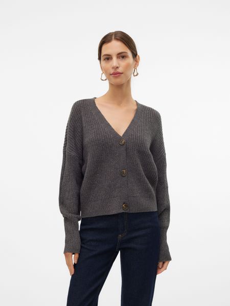 Vero Moda Strickjacke VMLEA LS V-NECK günstig online kaufen