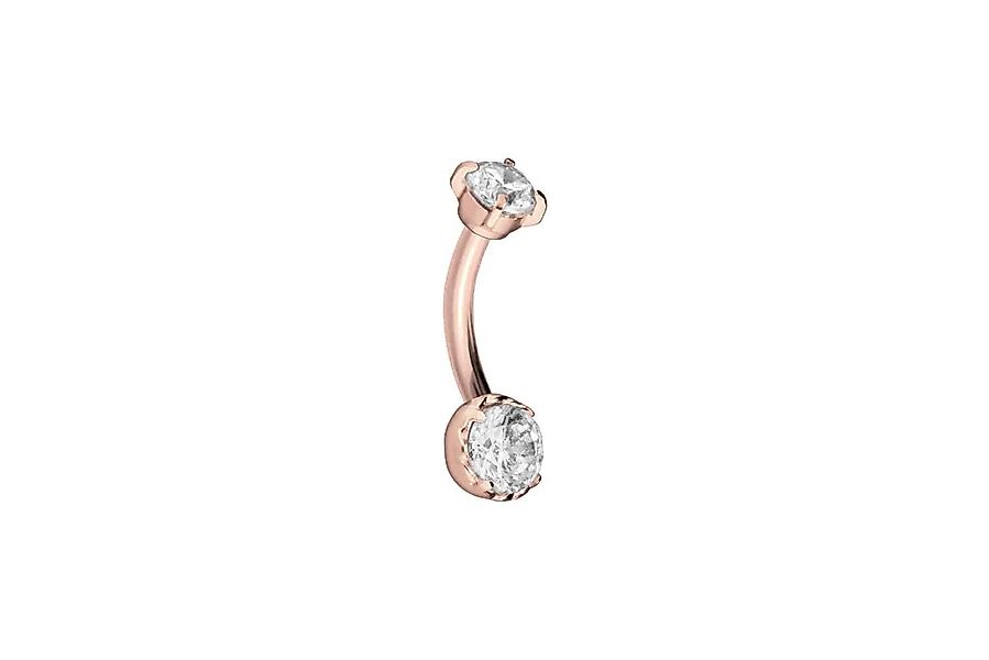 PIERCINGLINE Bauchnabelpiercing Titan Banane mit Push günstig online kaufen