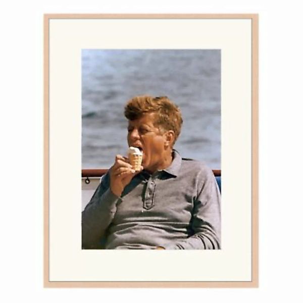 Any Image Wandbild John Kennedy beige Gr. 70 x 90 günstig online kaufen
