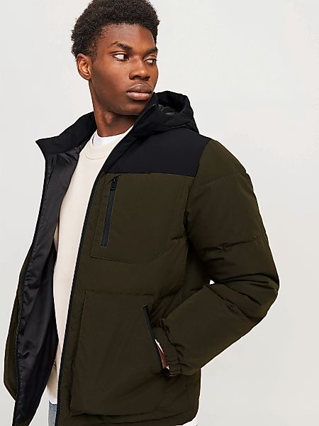 Jack & Jones Steppjacke "JJEOTTO PUFFER JACKET SN", mit Kapuze günstig online kaufen