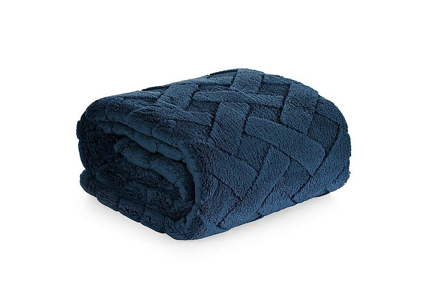 Wohndecke CARO, Design91, Karierte Kuscheldecke ideales Geschenk Weiche, wa günstig online kaufen