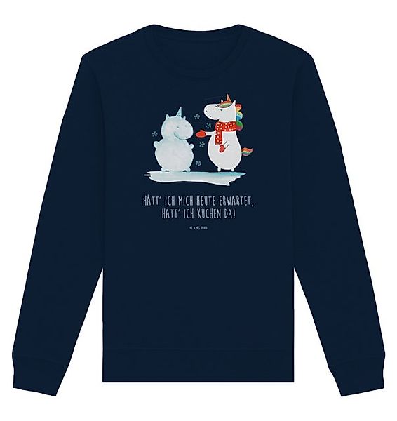 Mr. & Mrs. Panda Longpullover Einhorn Schneemann Größe XL - French Navy - G günstig online kaufen