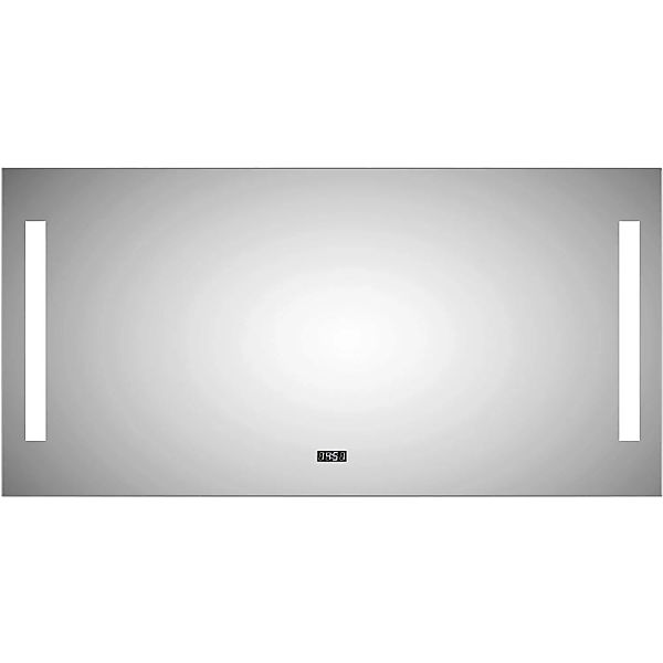 DSK Design LED-Lichtspiegel Silver Time 120 cm x 60 cm günstig online kaufen