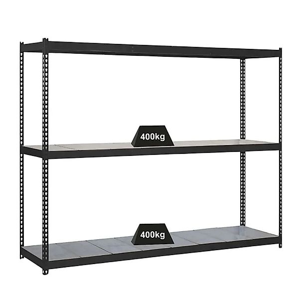 PROREGAL Schwerlastregal Mid Metal Yeti Three HxBxT 150 x 120 x 75 cm Fachl günstig online kaufen
