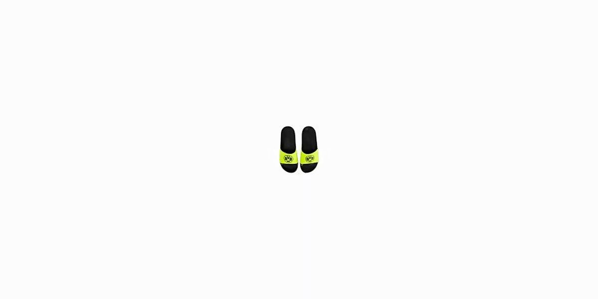 BVB MERCHANDISING BVB Badeschlappen Logo neon günstig online kaufen