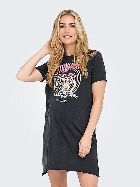 ONLY MATERNITY Shirtkleid OLMLUCY S/S ANIMAL DRESS JRS Sommerkleid günstig online kaufen