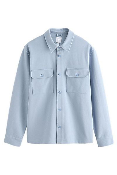 Next Hemdjacke Hemdjacke mit Druckknopfverschluss aus Jersey (1-St) günstig online kaufen
