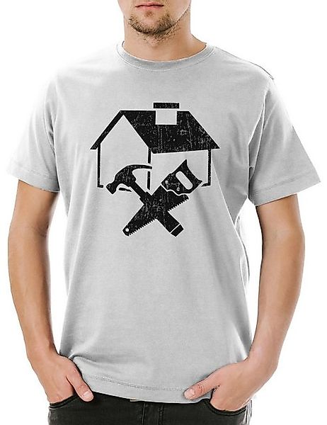 Urban Backwoods Print-Shirt Urban Backwoods House Builder Herren T-Shirt He günstig online kaufen