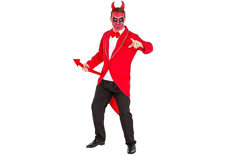 dressforfun Vampir-Kostüm Herrenkostüm Teufel, Muskelshirt mit aufgenähter günstig online kaufen