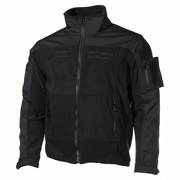 MFHHighDefence Fleecejacke Fleece-Jacke, Combat, schwarz - L günstig online kaufen