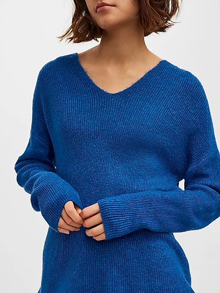 Vero Moda V-Ausschnitt-Pullover VMCREWLEFILE LS V-NECK günstig online kaufen