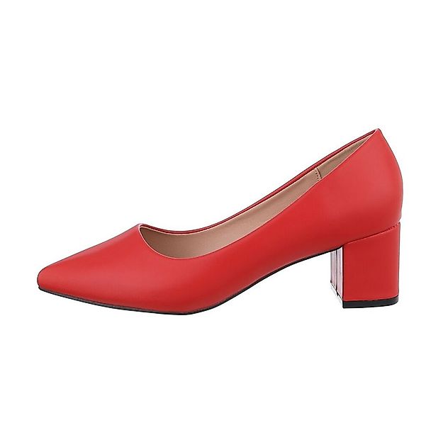 Ital-Design Damen Abendschuhe Elegant Pumps Blockabsatz Klassische Pumps in günstig online kaufen