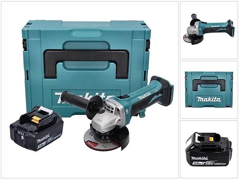 Makita Winkelschleifer DGA 452 F1J Akku günstig online kaufen