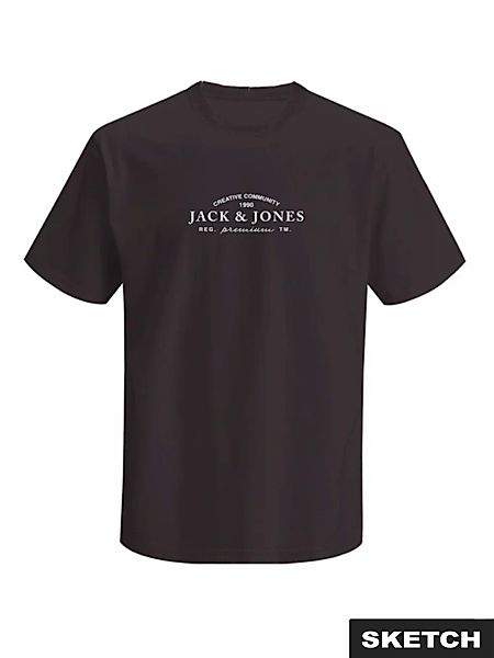 Jack & Jones PlusSize T-Shirt "JPRBLAKEVIN SS TEE FST PLS" günstig online kaufen