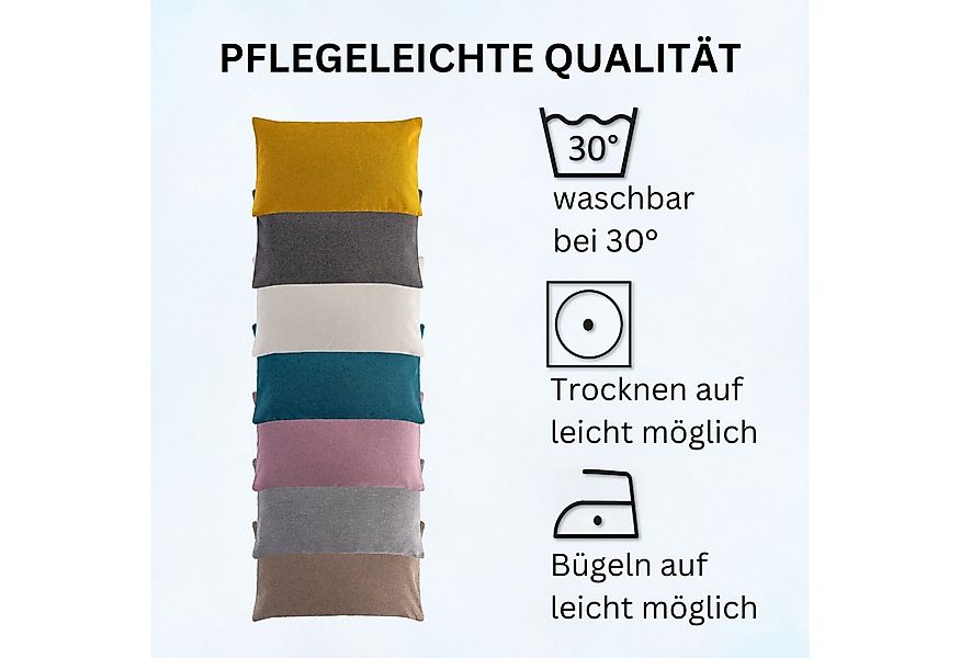MOON Heimtextilien Kissenhülle 2er Pack Kissenbezug versch. Größen Polyeste günstig online kaufen