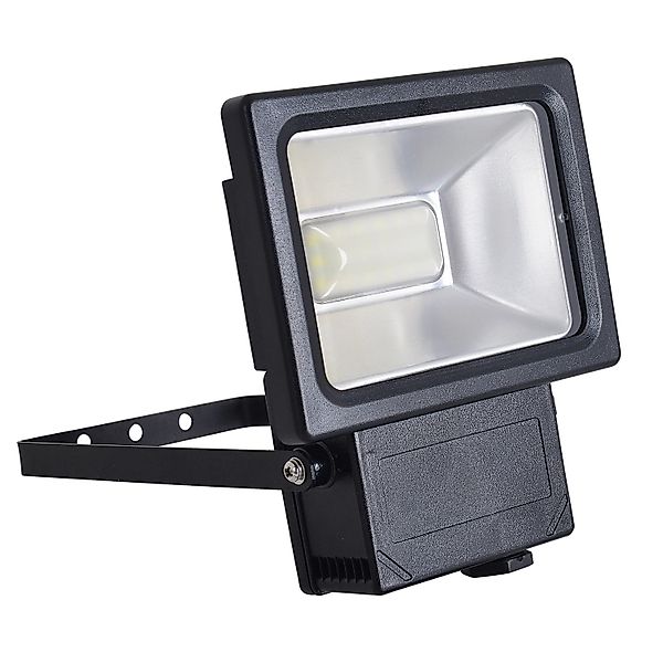 Näve LED-Fluter-Außenleuchte Strahler Schwarz 22,7 cm x 17 cm x 6,7 cm günstig online kaufen
