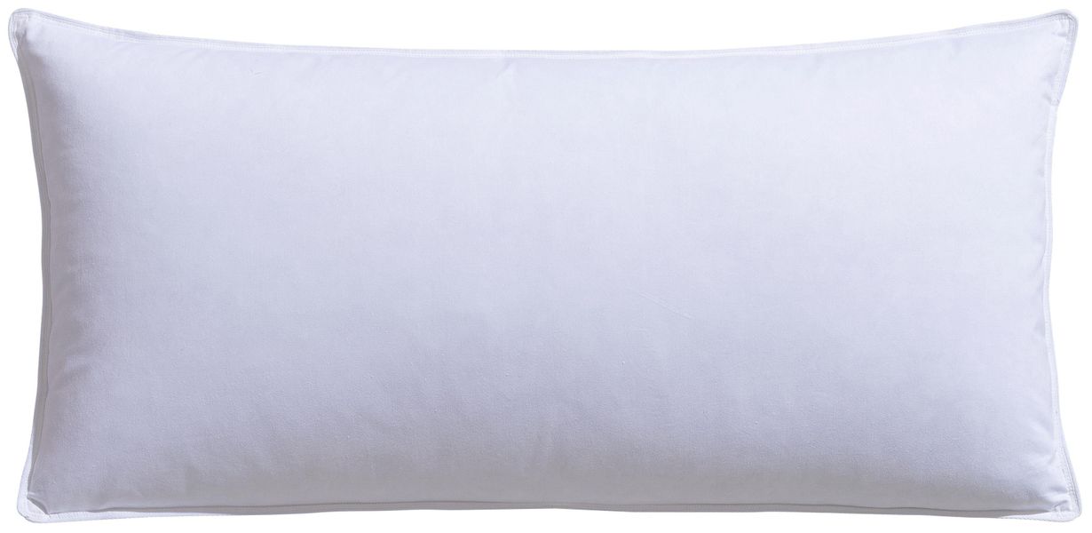 RIBECO Federkopfkissen »Lukas« Füllung: 10090oder80Federn Bezug: Baumwolle günstig online kaufen