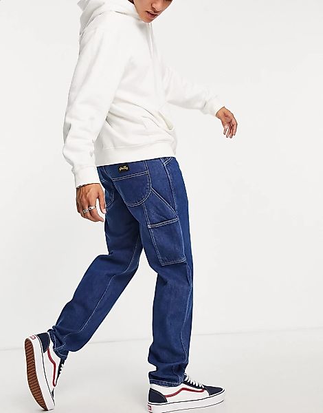 Stan Ray – Maler-Jeans im Stil der 80er in mittlerer Stone-Waschung-Blau günstig online kaufen