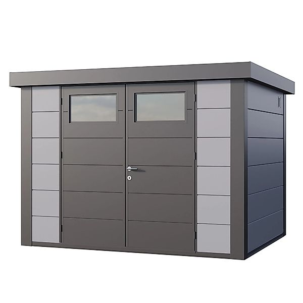 Gerätehaus Classico 3024 Hellgrau 298 cm x 238 cm günstig online kaufen