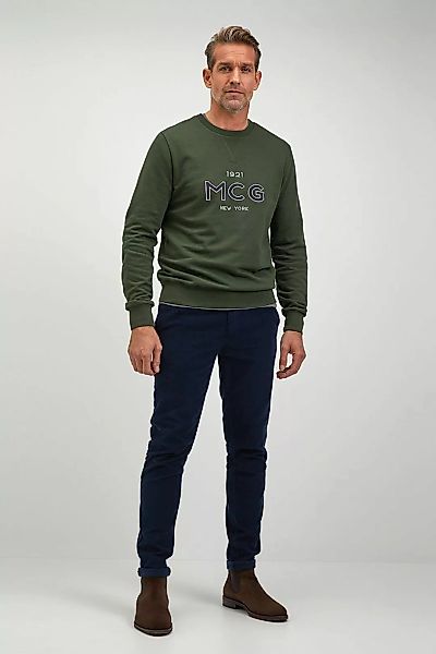 McGregor Sweater Logo Dunkelgrün - Größe XXL günstig online kaufen