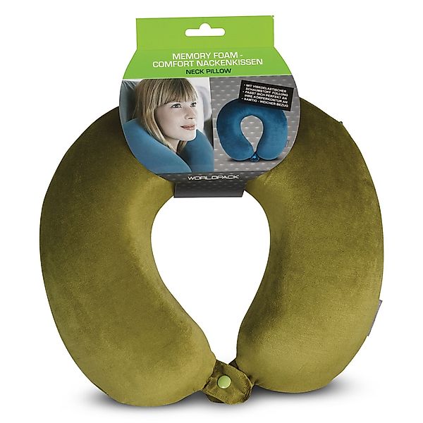 WORLDPACK Nackenstützkissen, Bezug: Fleece, Fleece günstig online kaufen