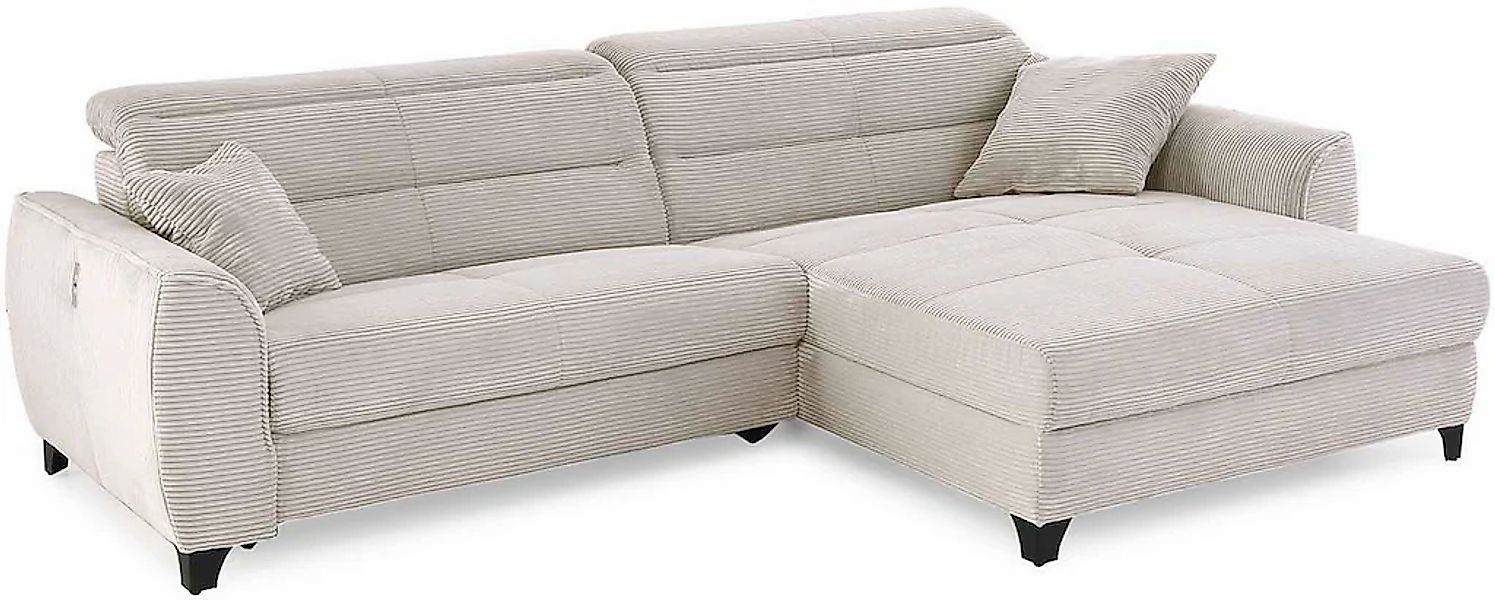 Jockenhöfer Gruppe Ecksofa "Double One L-Form", mit 2x 120cm breiten, elekt günstig online kaufen