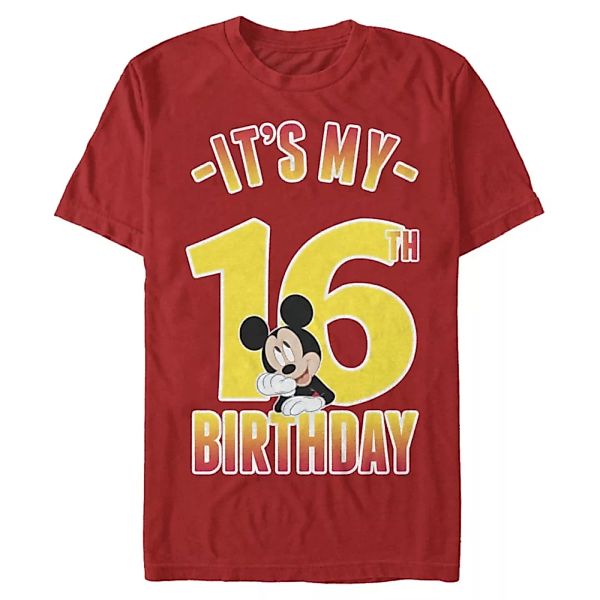 Disney Classics - Micky Maus - Micky Maus Hiya Pal 16th Birthday - Männer T günstig online kaufen
