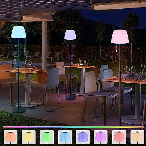 JOYOLEDER LED Stehlampe Solar Stehlampe Outdoor günstig online kaufen