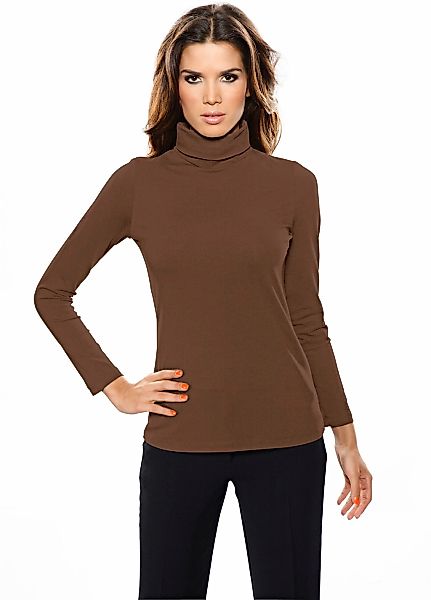 heine Rollkragenshirt "Rollkragen-Shirt" 1 Stk. günstig online kaufen