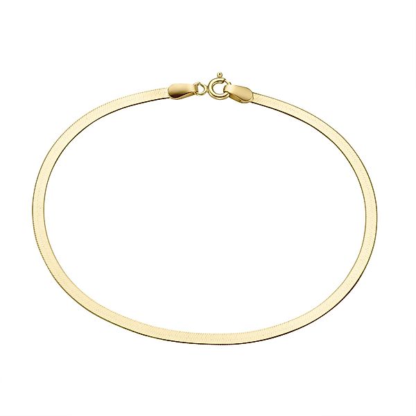 Luigi Merano Armband Heringbonekette, Gold 375 günstig online kaufen