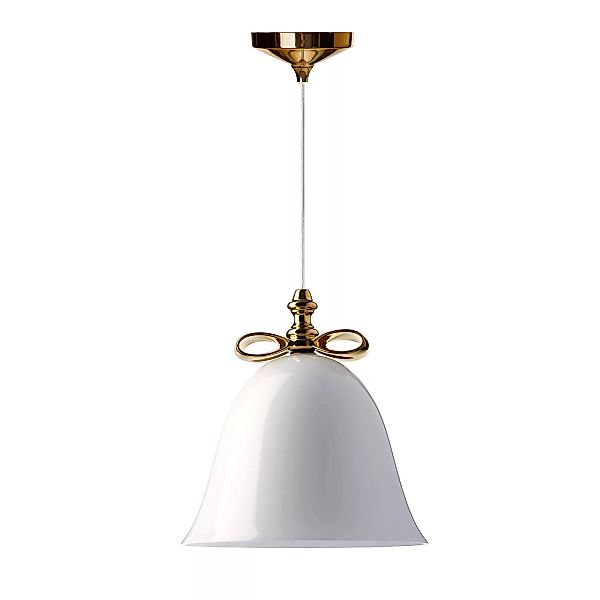 Moooi - Bell Lamp Pendelleuchte - weiß/gold/glänzend günstig online kaufen