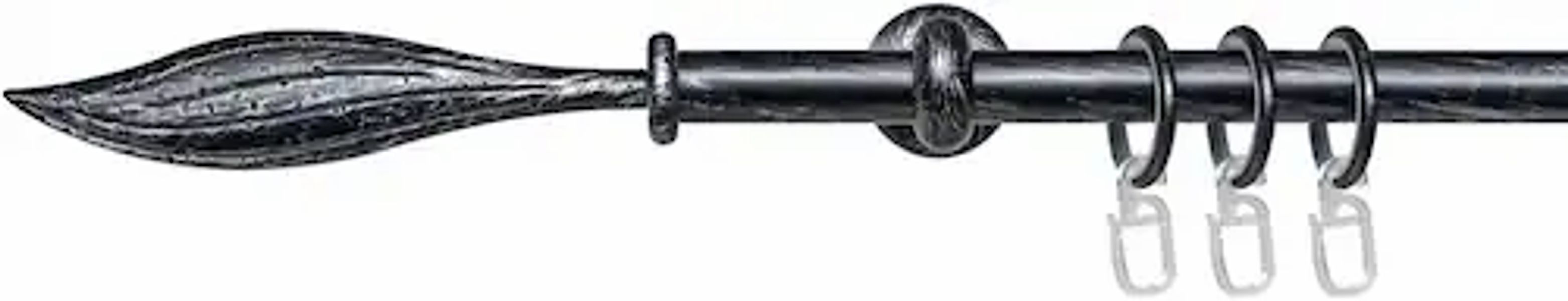 Liedeco Gardinenstange »Esp Blatt« Ø 16 mm 1 läufig-läufig Fixmaß 1-läufig günstig online kaufen