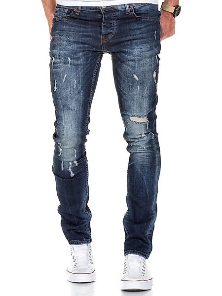 Amaci&Sons Slim-fit-Jeans FRESNO Slim Fit Destroyed günstig online kaufen