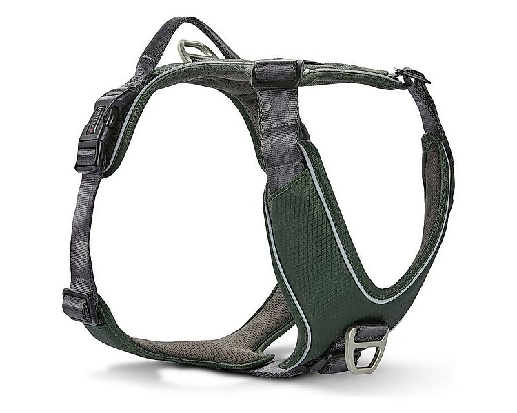 Wolters Hunde-Geschirr Geschirr Active Pro Comfort grün/anthrazit günstig online kaufen
