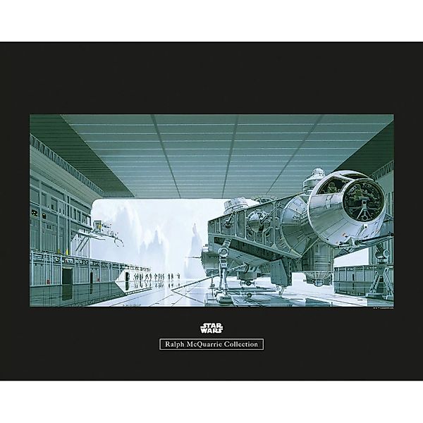 Komar Wandbild Star Wars Shuttle 50 x 40 cm günstig online kaufen