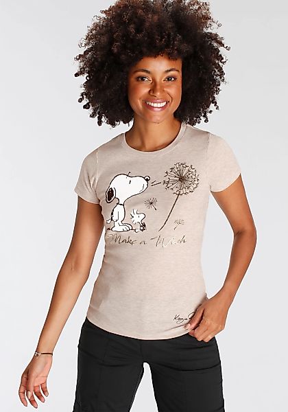 KangaROOS Kurzarmshirt sehr figurbetonte Passform, bedruckte, günstig online kaufen