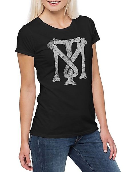 Urban Backwoods Print-Shirt Tony Montana Logo Damen T-Shirt Tm Symbol Mobst günstig online kaufen