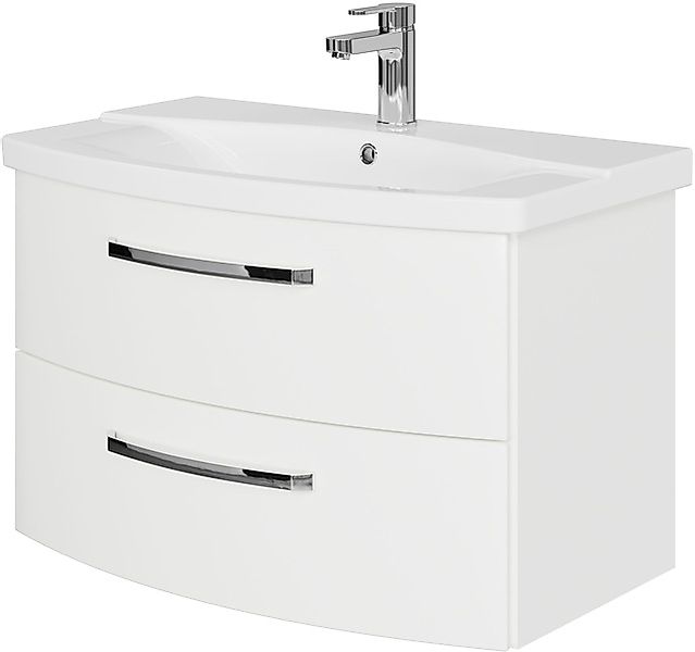 Saphir Waschtisch »Serie 4010 Keramik-Waschtisch mit Unterschrank, 84 cm br günstig online kaufen